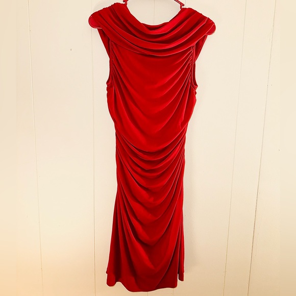 Form Fitting Ruffled Dress - Picture 2 of 5